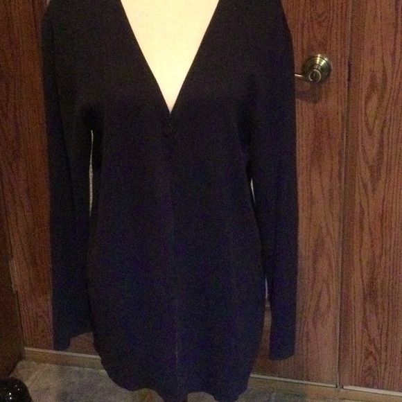 Women’s navy long sleeved sweater size M. - Picture 1 of 3
